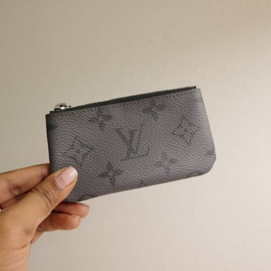 LOUIS VUITTON Monogram Eclipse Key Cles