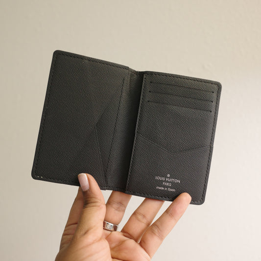 LOUIS VUITTON Monogram Eclipse Pocket Organizer Wallet