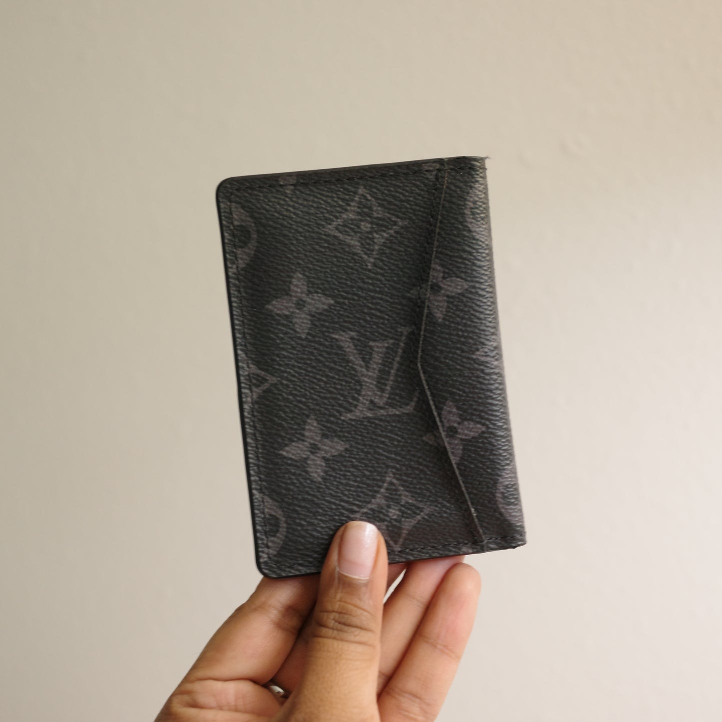LOUIS VUITTON Monogram Eclipse Pocket Organizer Wallet