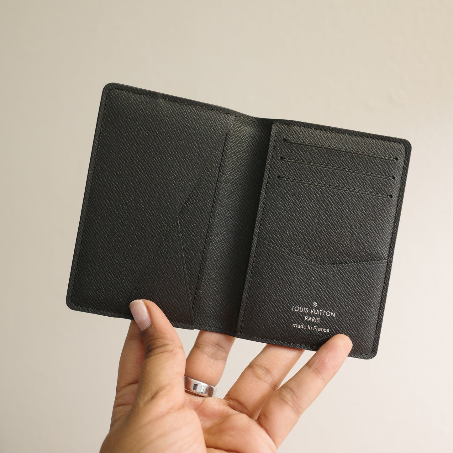 LOUIS VUITTON Monogram Eclipse Pocket Organizer Wallet