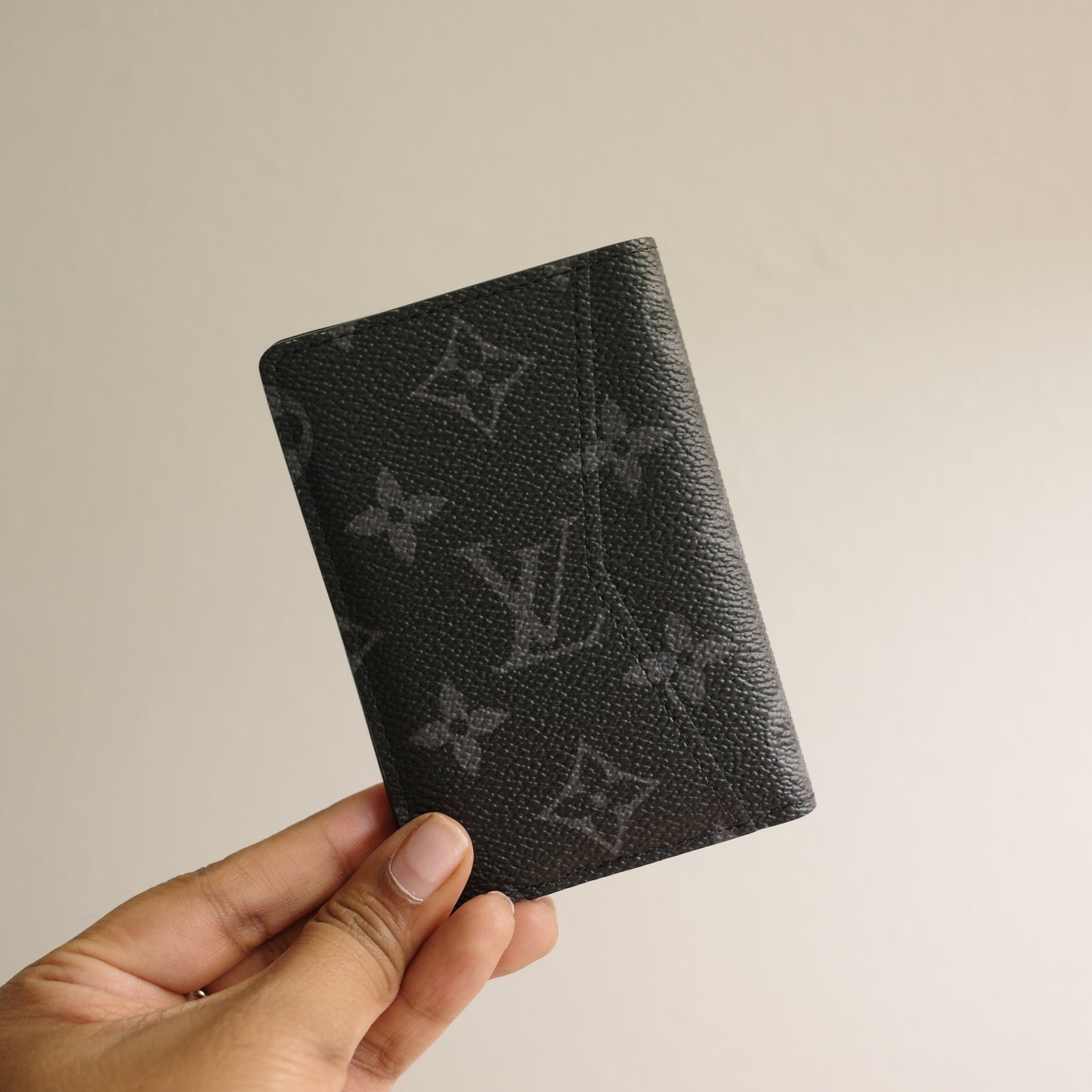 LOUIS VUITTON Monogram Eclipse Pocket Organizer Wallet