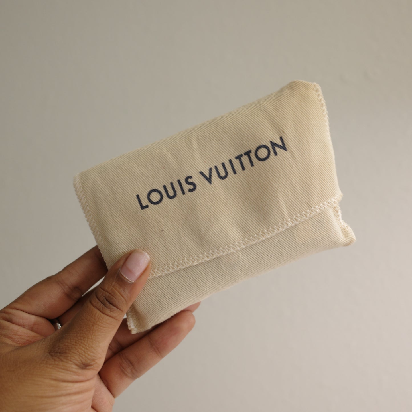 Louis Vuitton Black Empreinte Leather Business Card Holder