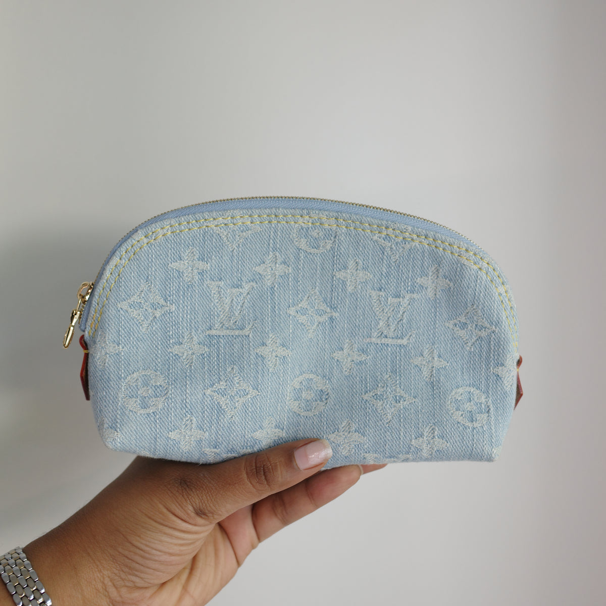 LOUIS VUITTON Sky Denim Cosmetic PM