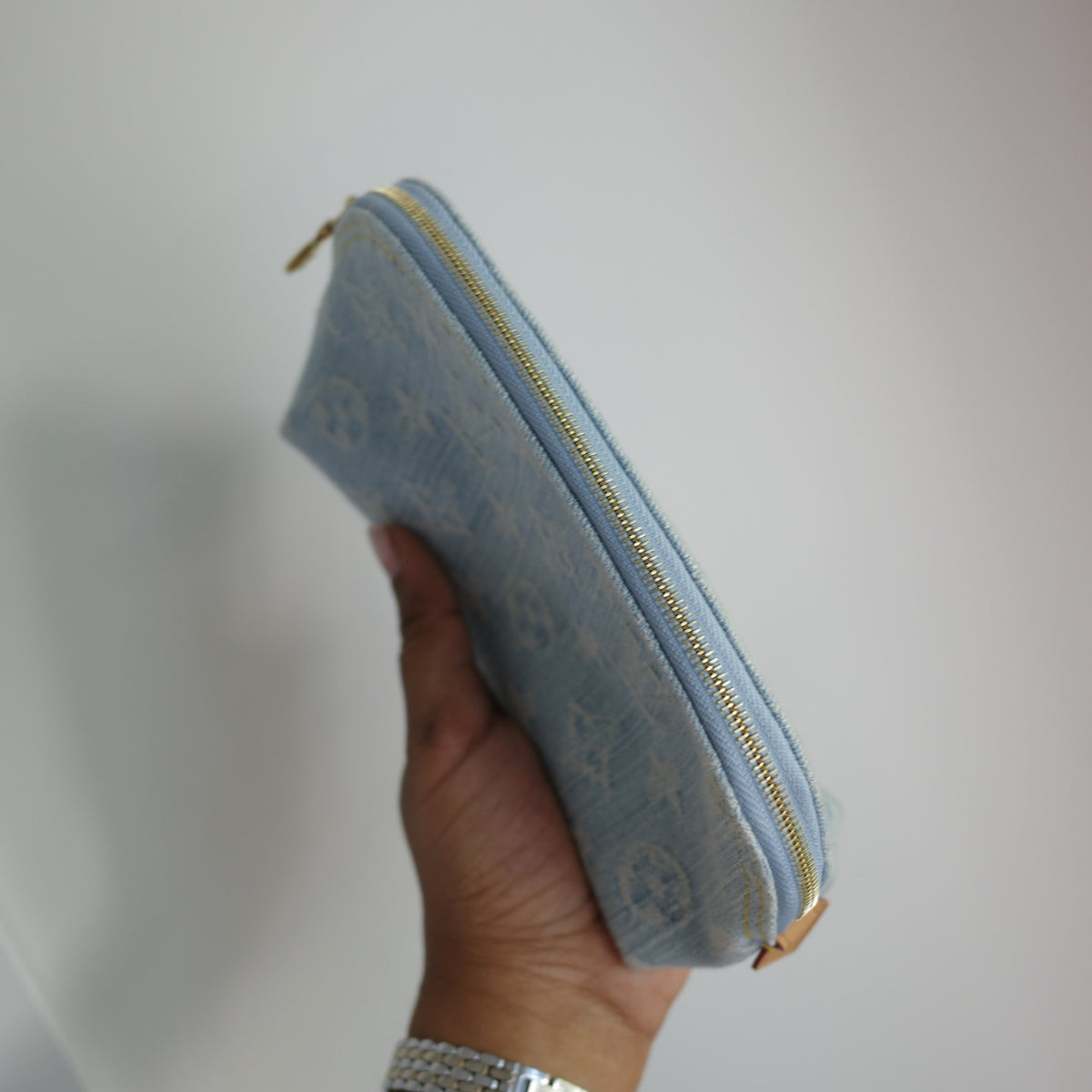 LOUIS VUITTON Sky Denim Cosmetic PM