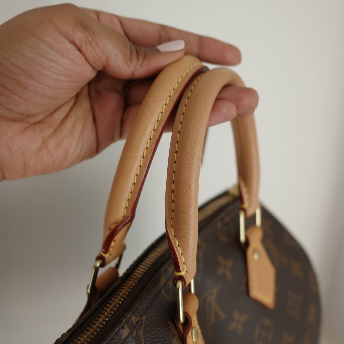 LOUIS VUITTON Monogram Speedy 25 Bandoliere