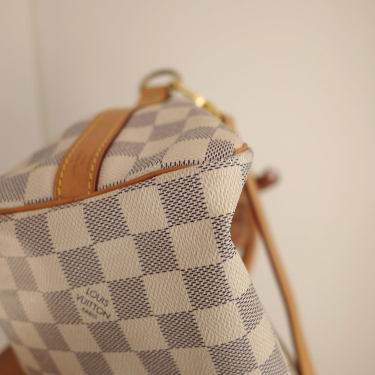 LOUIS VUITTON Damier Azur Speedy 25 Bandoliere