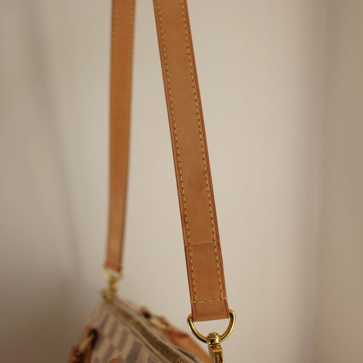 LOUIS VUITTON Damier Azur Speedy 25 Bandoliere