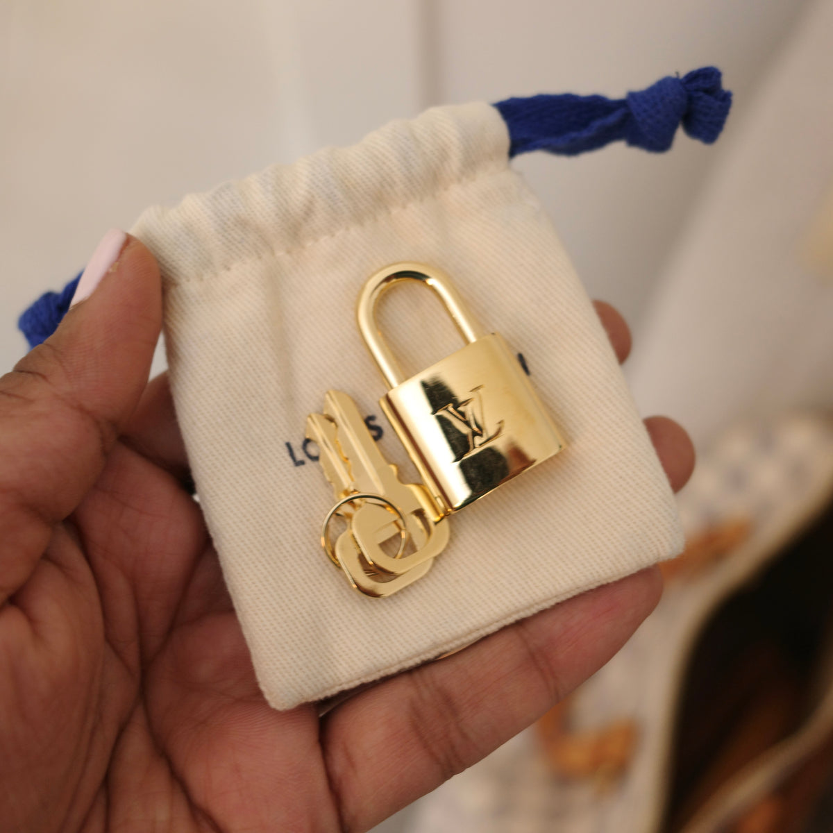 LOUIS VUITTON Damier Azur Speedy 25 Bandoliere
