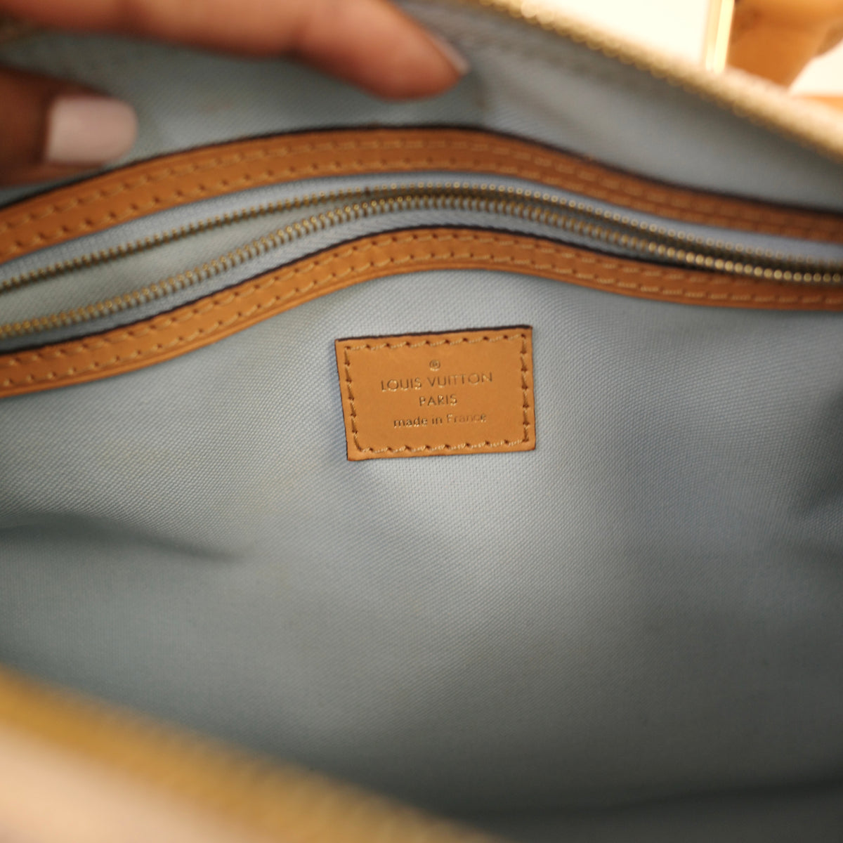 LOUIS VUITTON Damier Azur Speedy 30 Bandoliere LIMITED EDITION