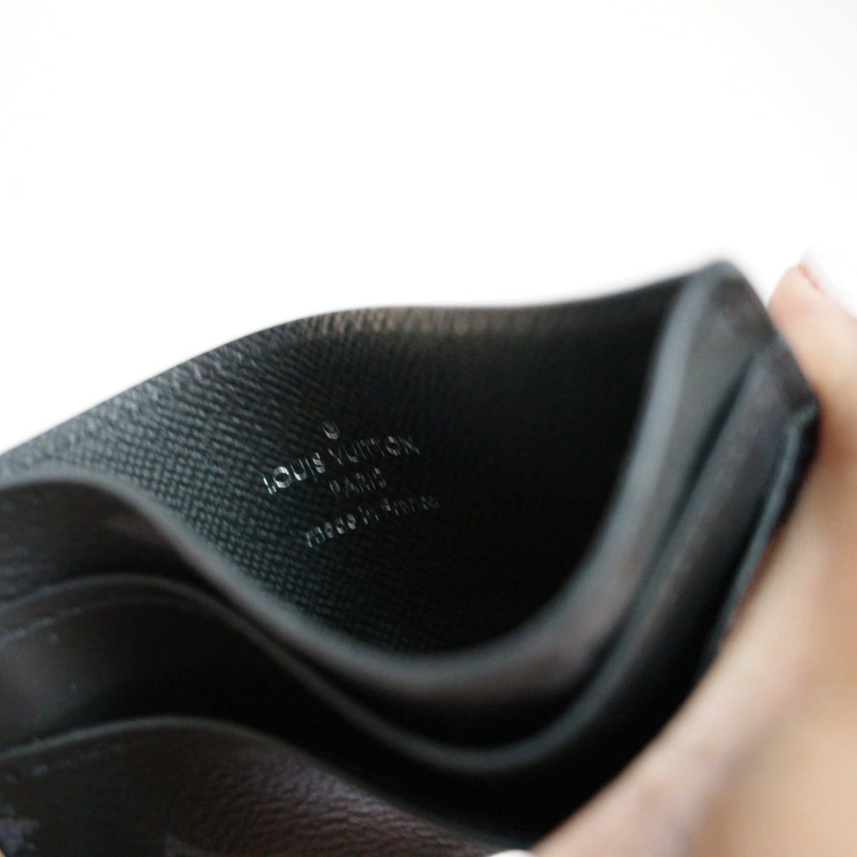 LOUIS VUITTON Monogram Eclipse Double Card Holder