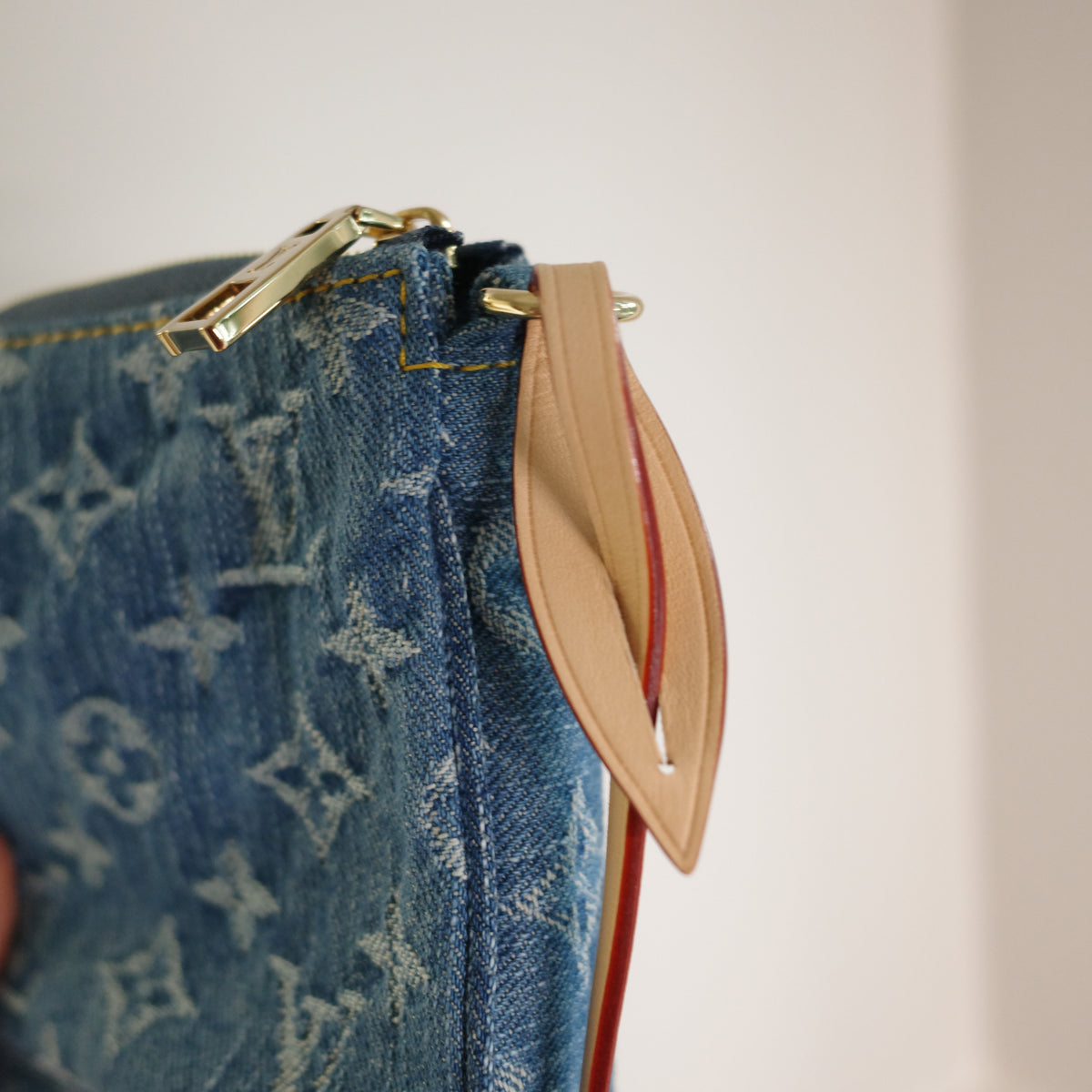 Louis Vuitton Blue Denim Cargo Pochette Accessoires