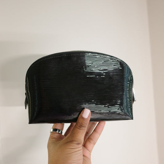 LOUIS VUITTON Electric Epi Black Cosmetic PM