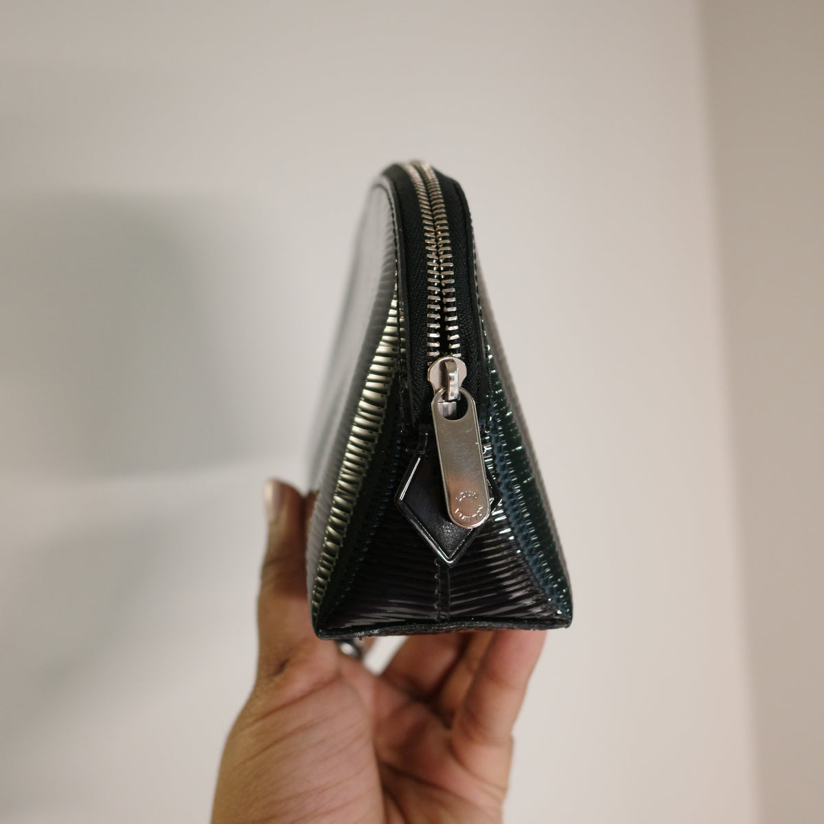 LOUIS VUITTON Electric Epi Black Cosmetic PM