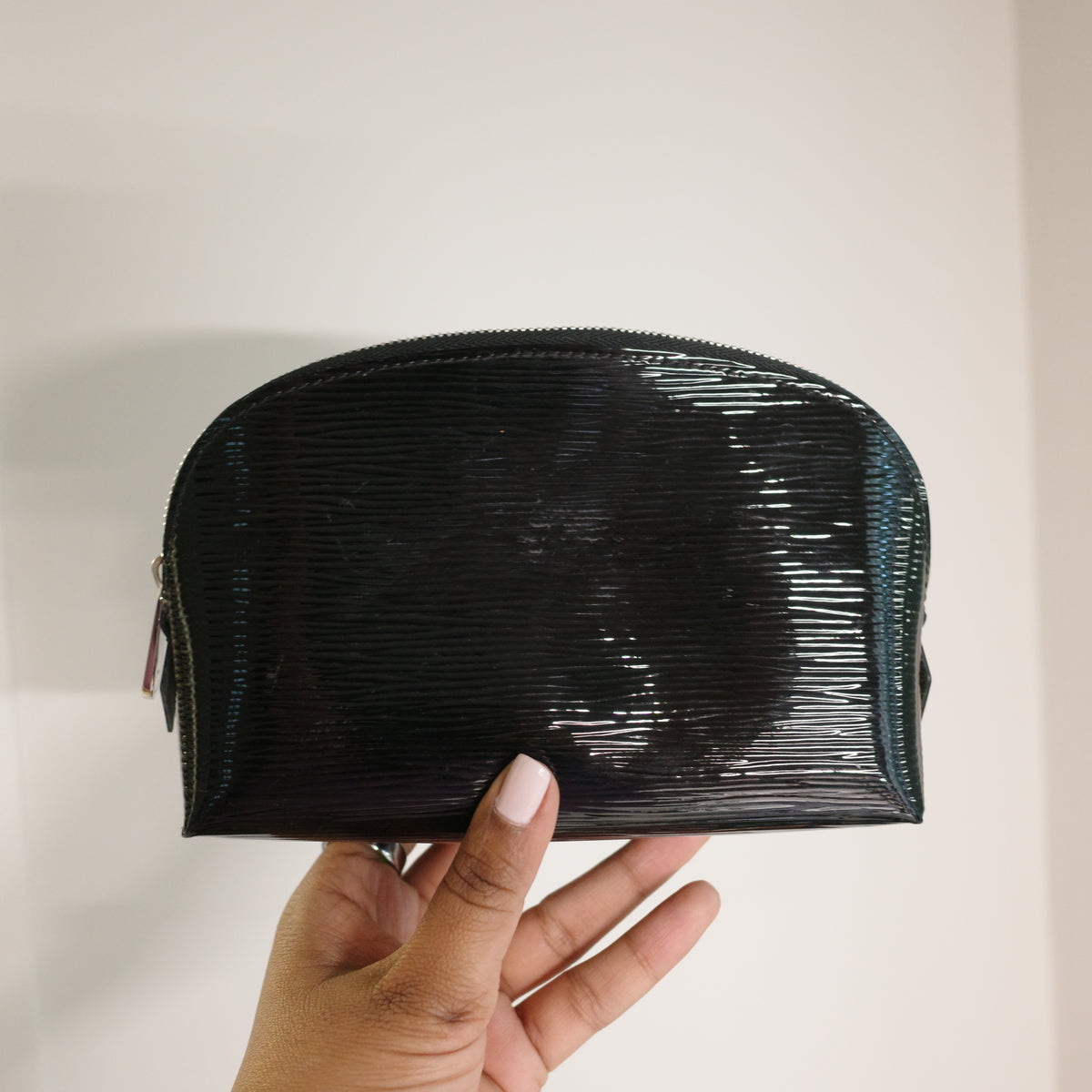 LOUIS VUITTON Electric Epi Black Cosmetic PM