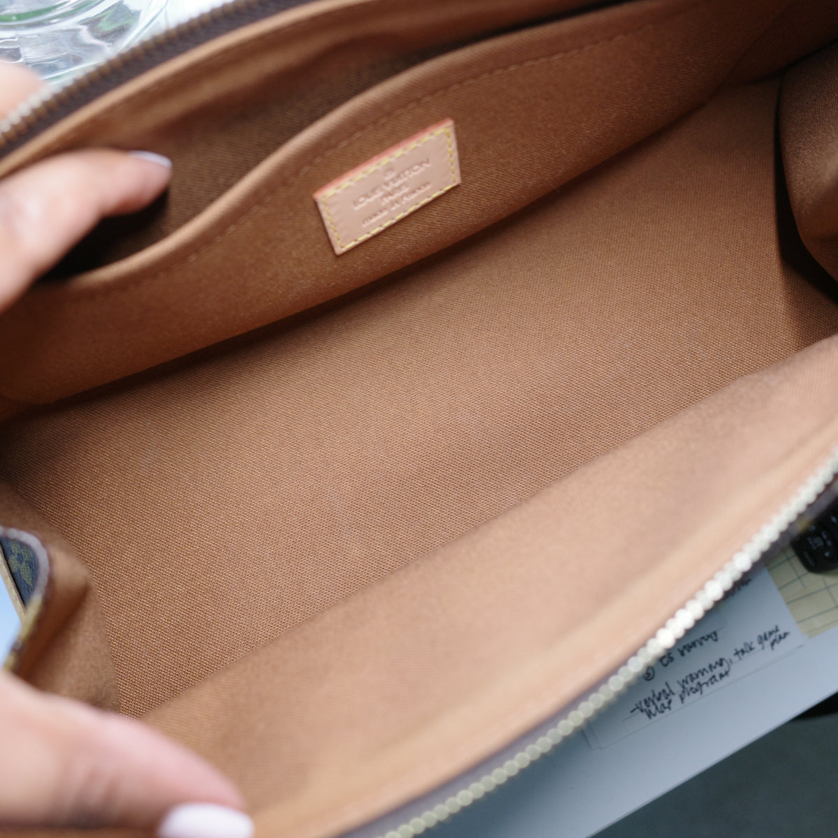 LOUIS VUITTON Monogram Poppincourt