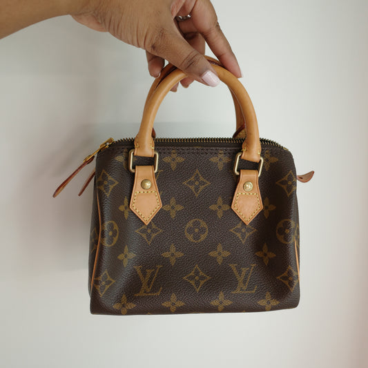 LOUIS VUITTON Monogram Speedy 18 RARE