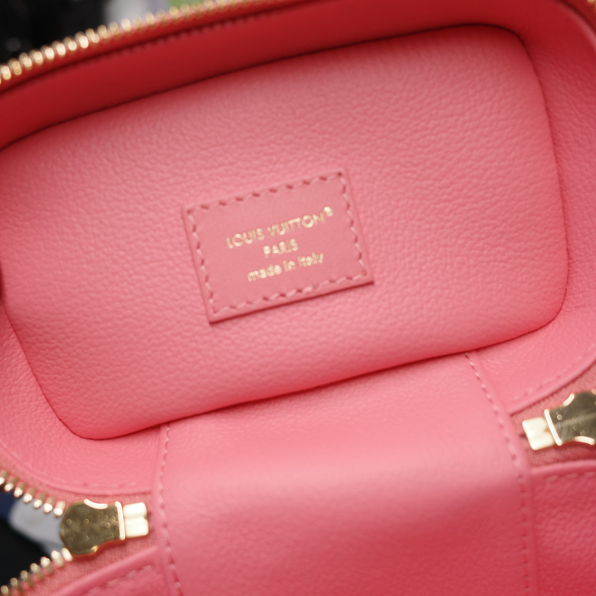 LOUIS VUITTON Monogram Nice Nano Epi Pink