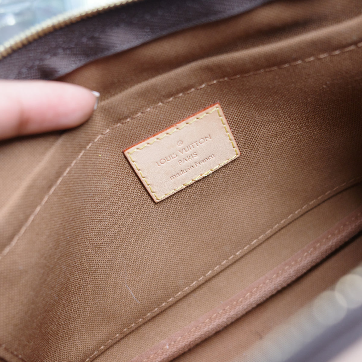 LOUIS VUITTON Monogram Multi Pochette Accessoires Monogram Pink Strap