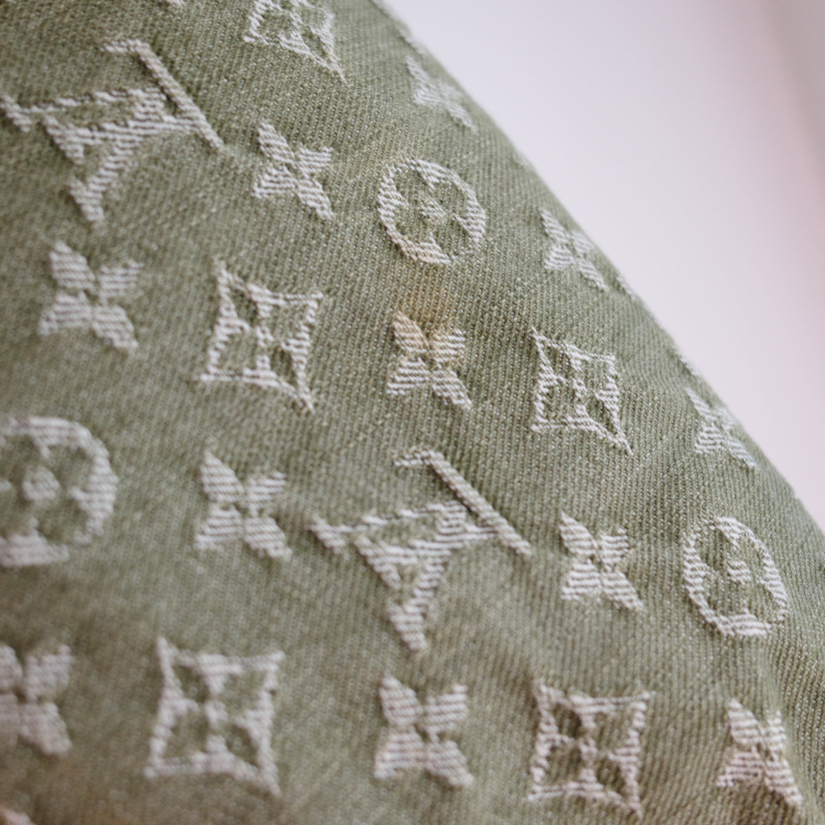 LOUIS VUITTON Vintage Khaki Denim Neo Speedy