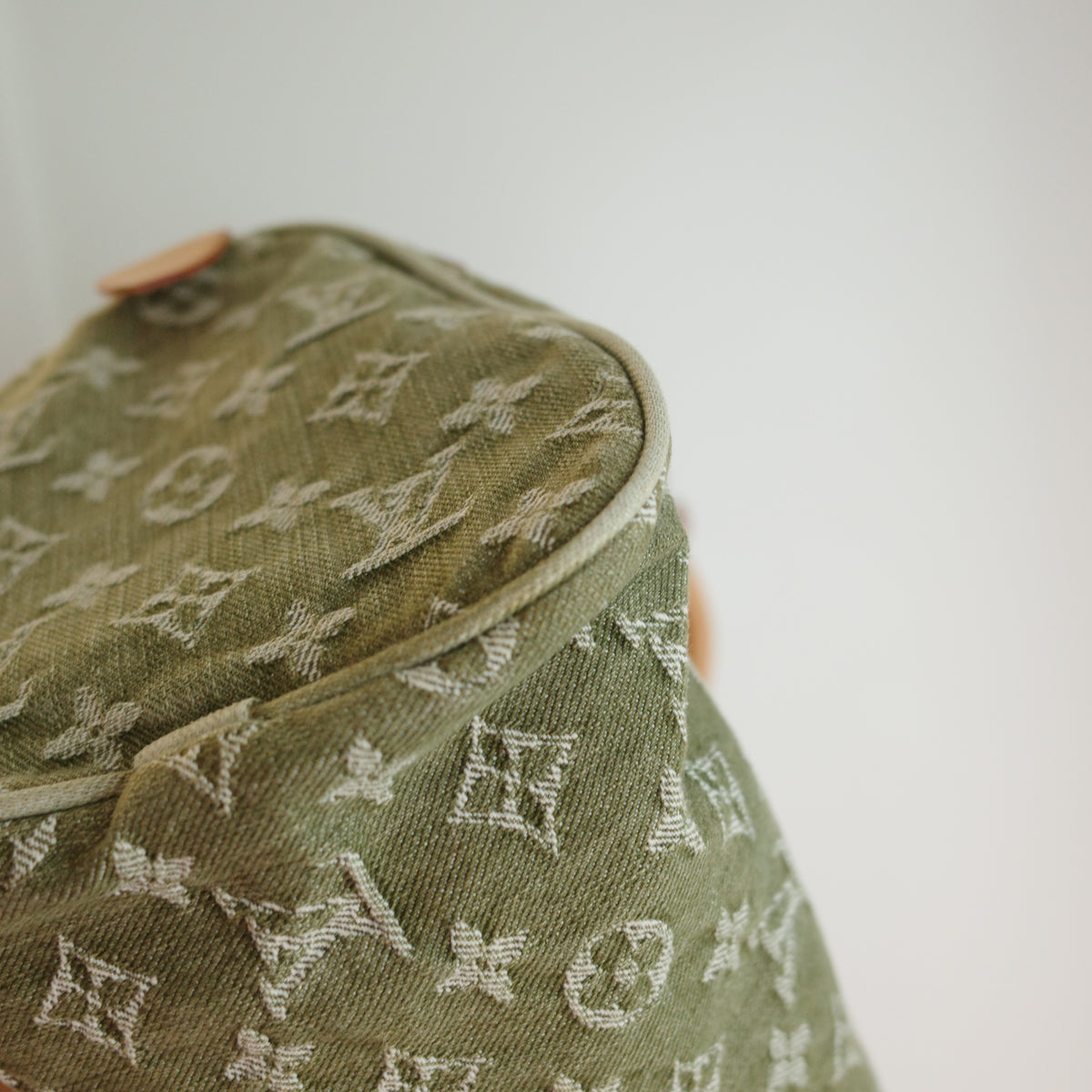 LOUIS VUITTON Vintage Khaki Denim Neo Speedy