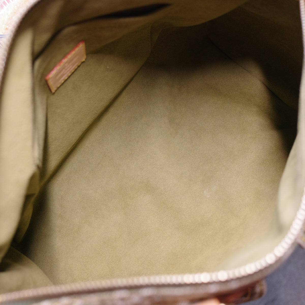 LOUIS VUITTON Vintage Khaki Denim Neo Speedy