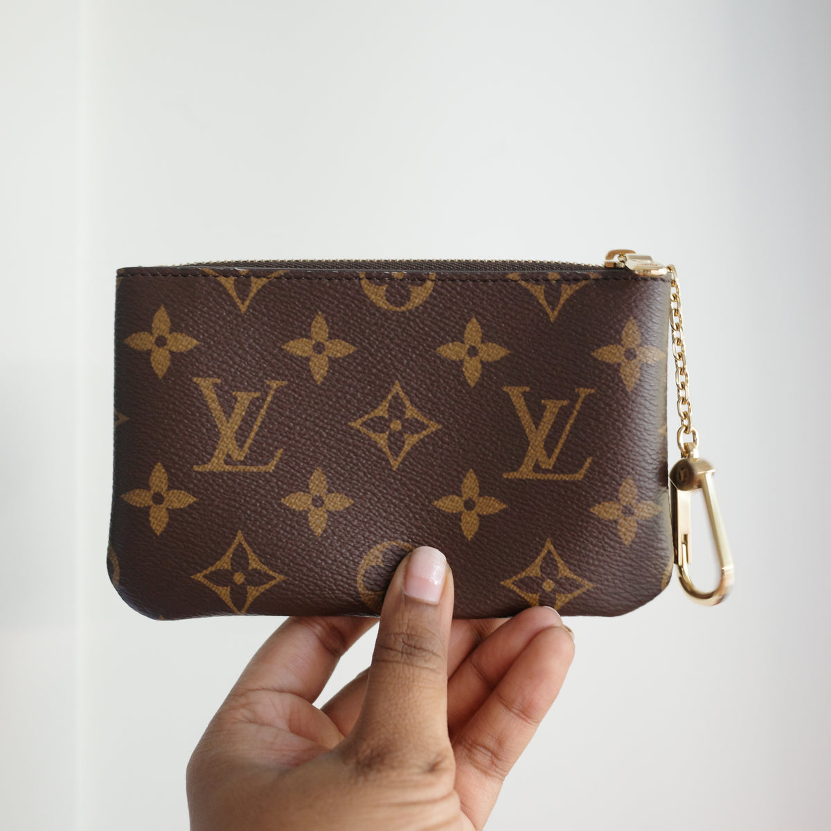 LOUIS VUITTON Monogram Key Cles SMALL