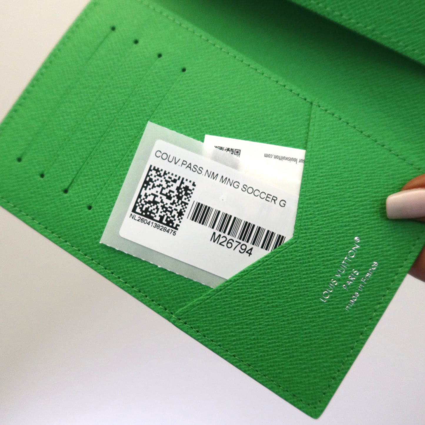 LOUIS VUITTON Soccer Passport Cover