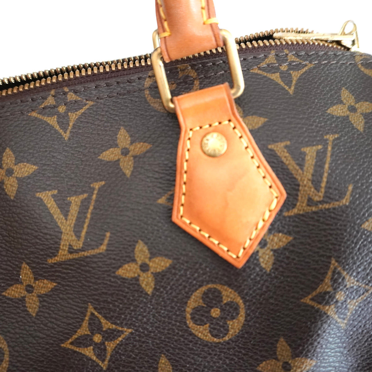 LOUIS VUITTON Monogram Speedy 25 Bandoliere