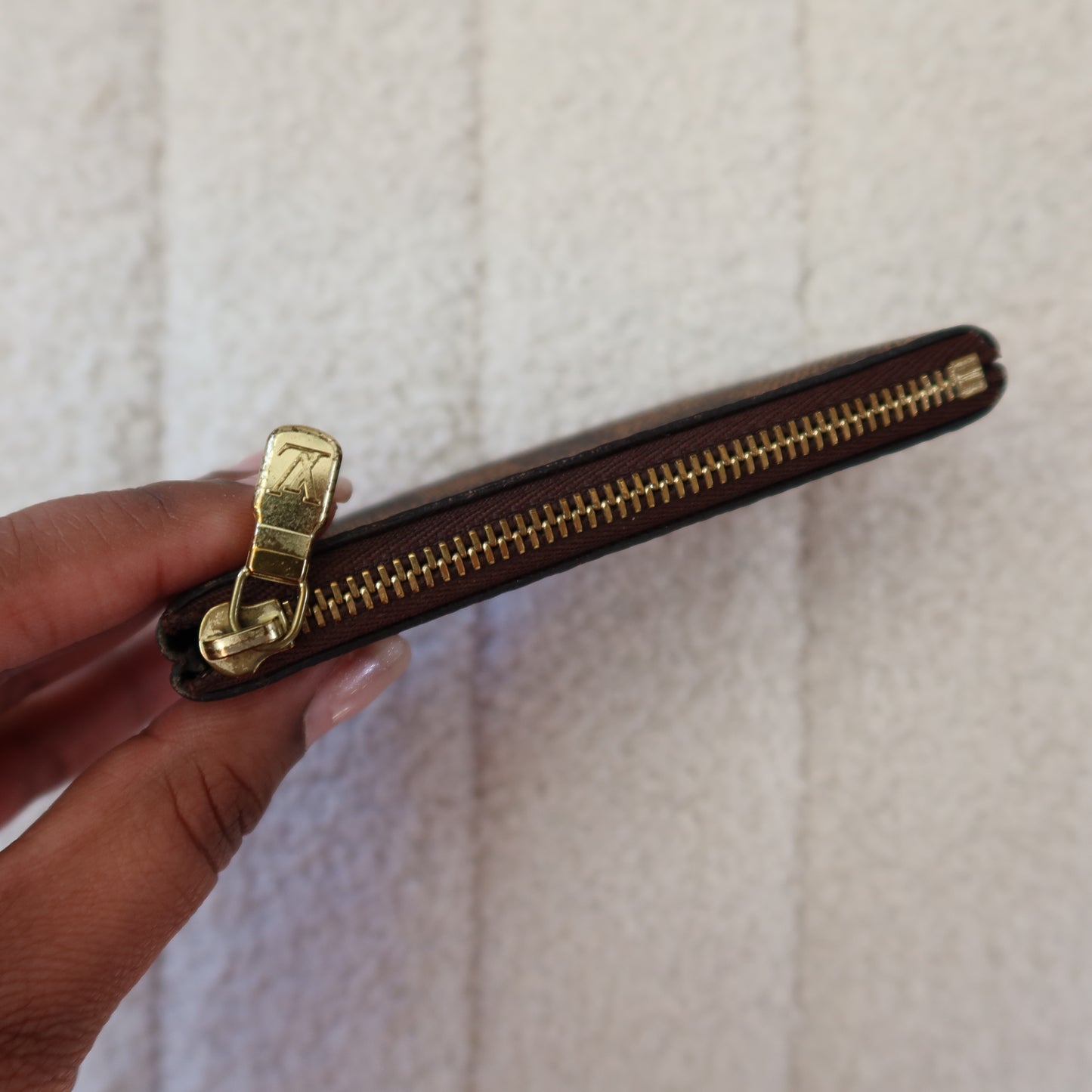 LOUIS VUITTON Damier Ebene Key Cles