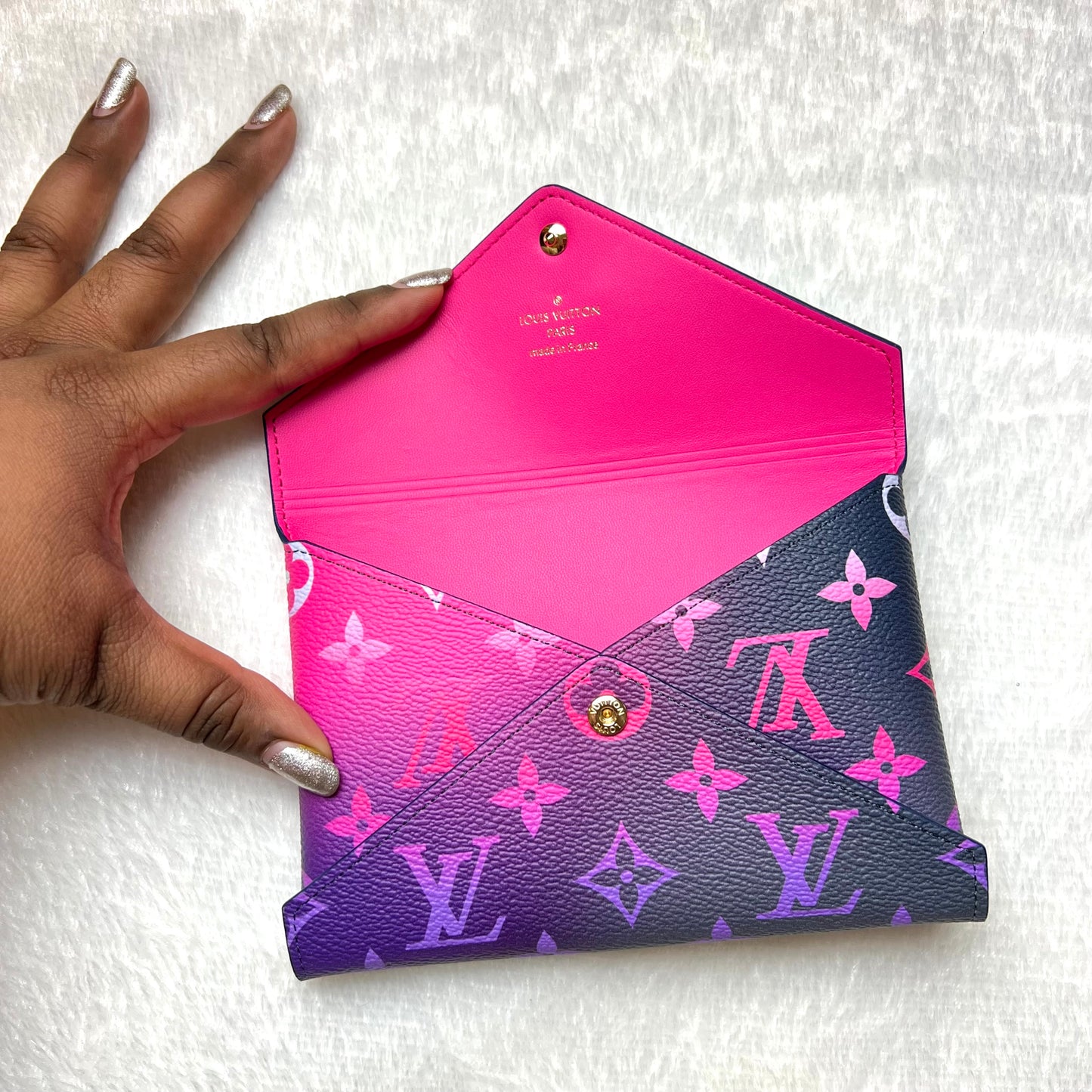 LOUIS VUITTON Sunrise Pastel Kirigami Pochette Trio
