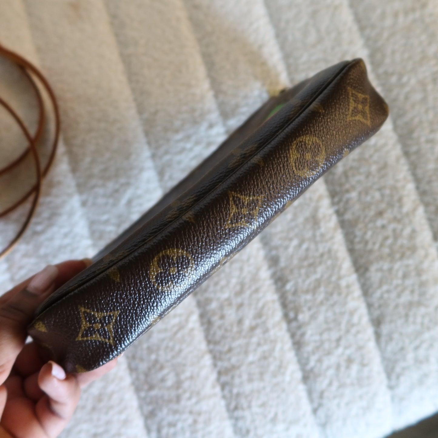 LOUIS VUITTON Monogram Murakami Cherries Pochette Accessoires