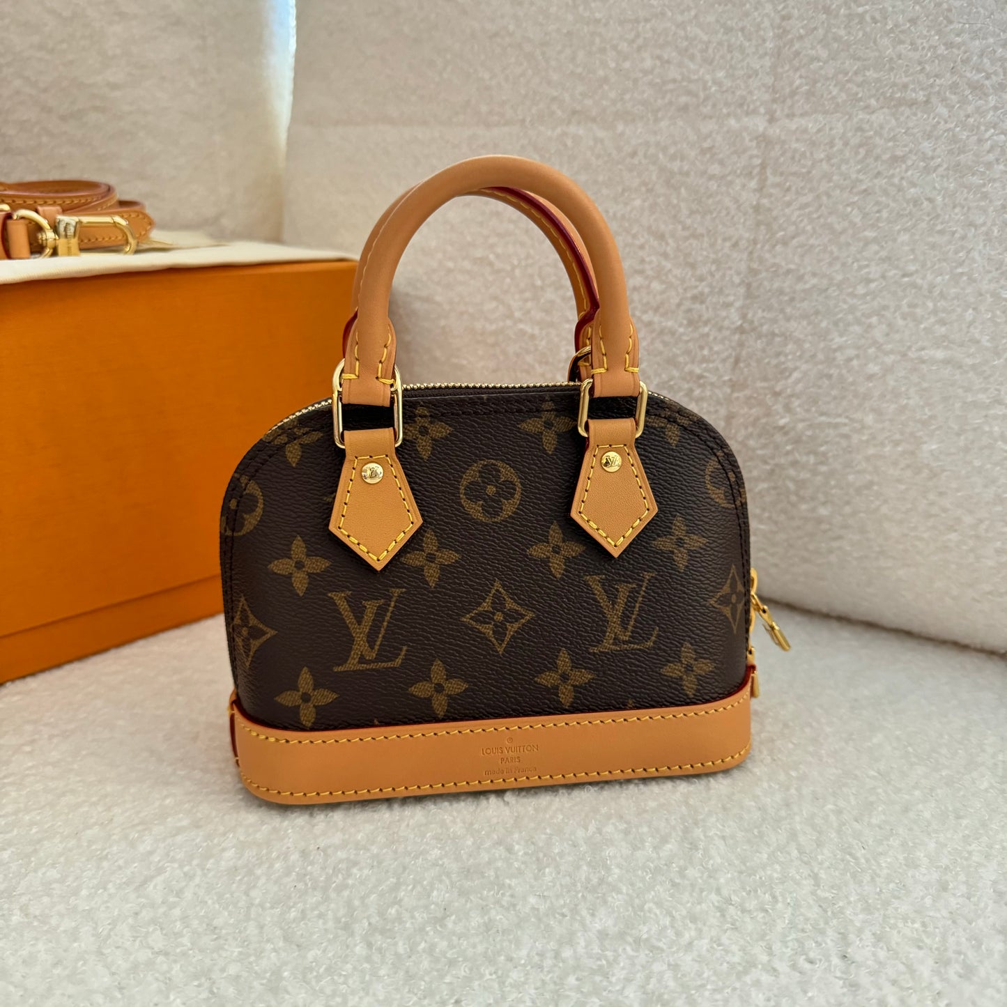 LOUIS VUITTON Monogram Nano Alma
