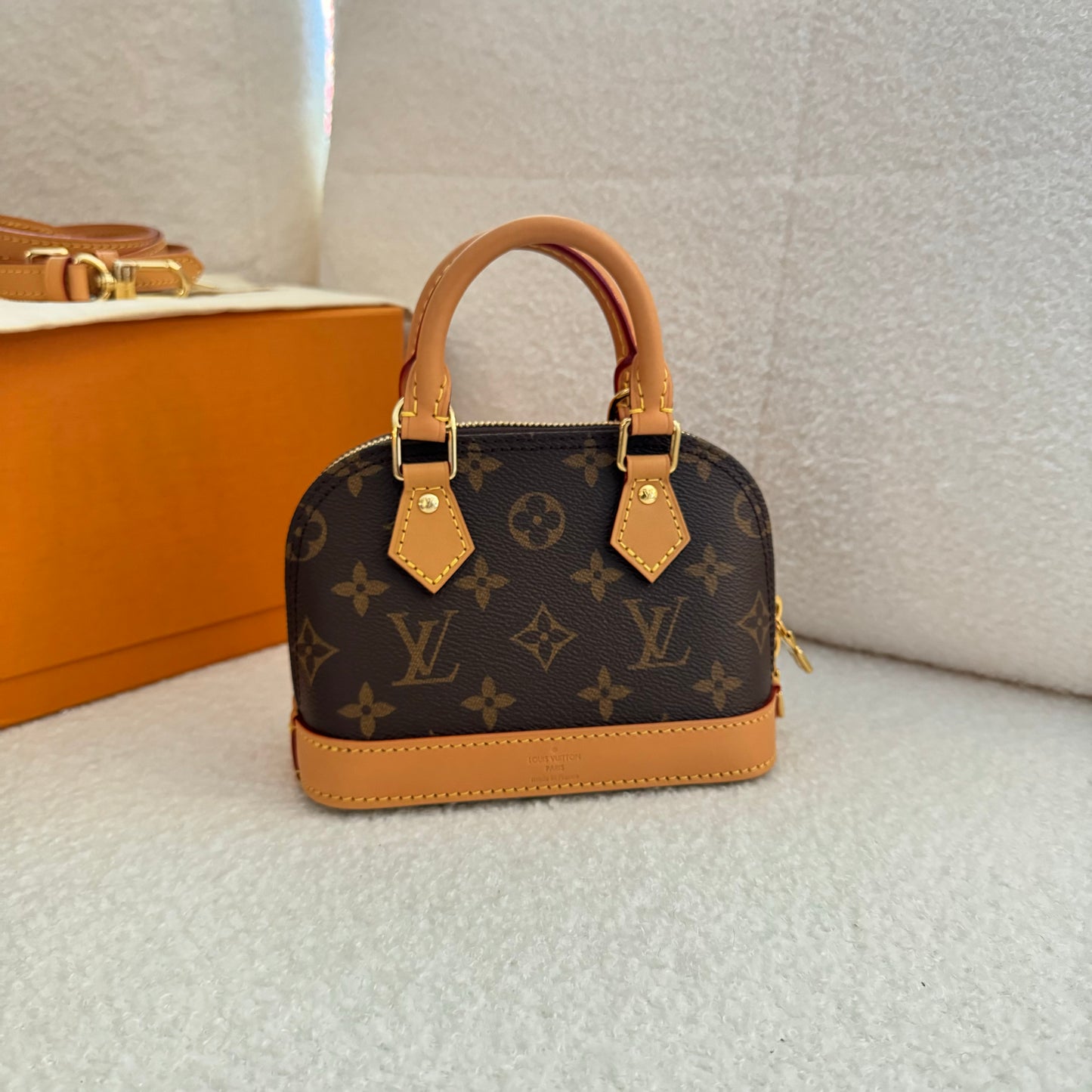 LOUIS VUITTON Monogram Nano Alma
