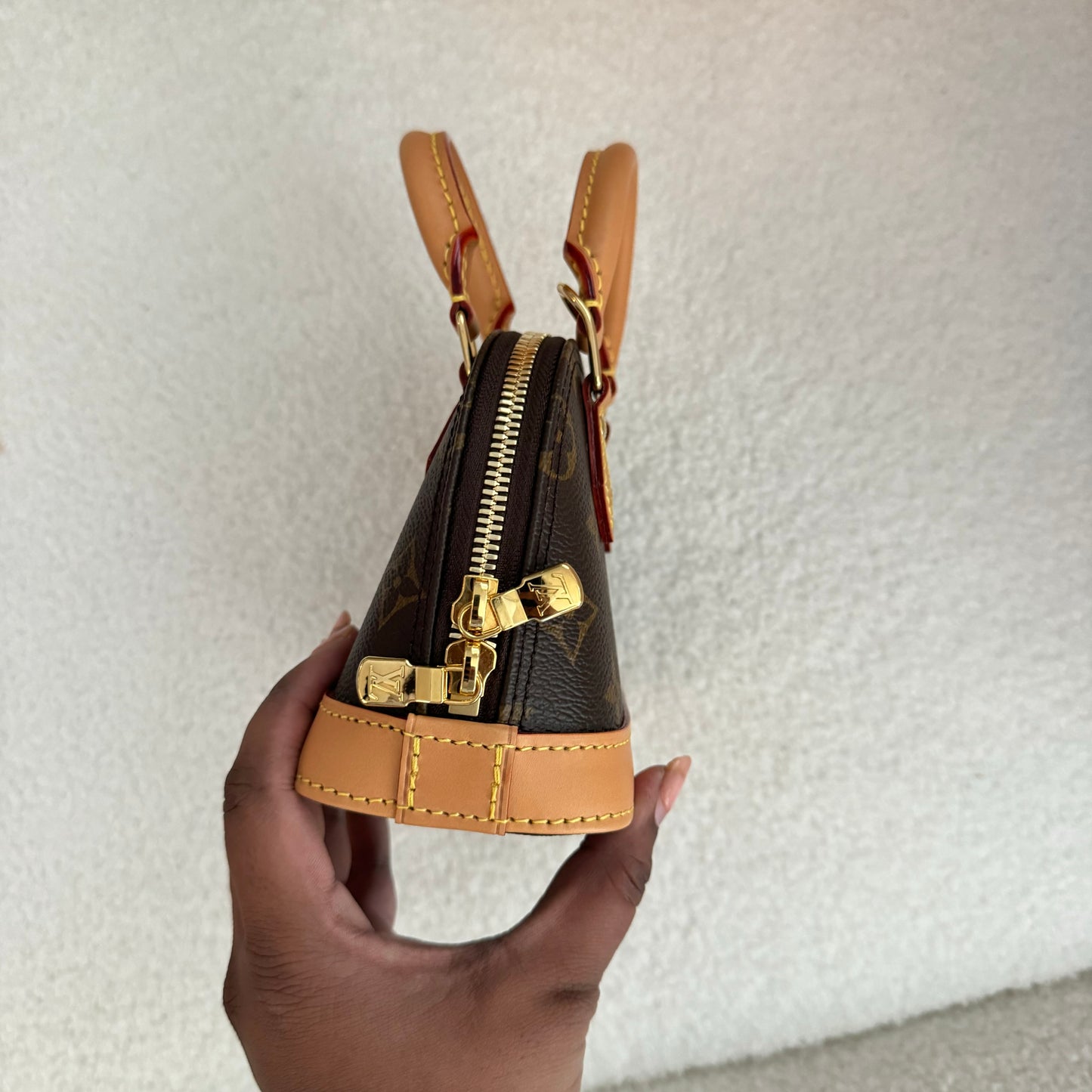 LOUIS VUITTON Monogram Nano Alma
