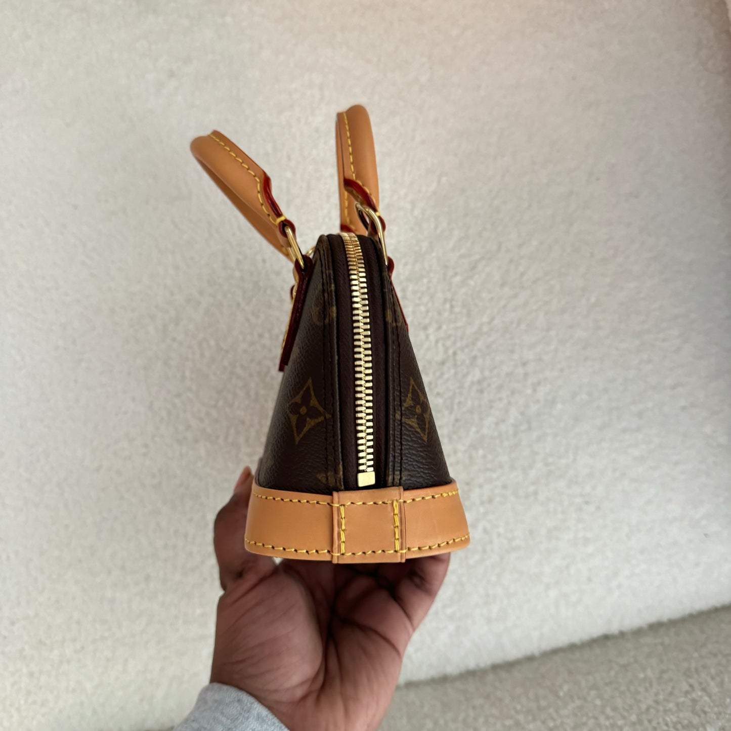 LOUIS VUITTON Monogram Nano Alma