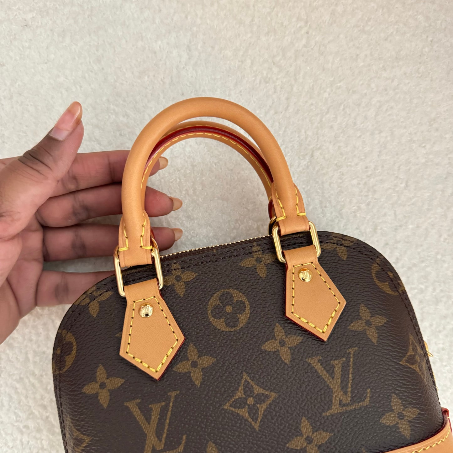 LOUIS VUITTON Monogram Nano Alma