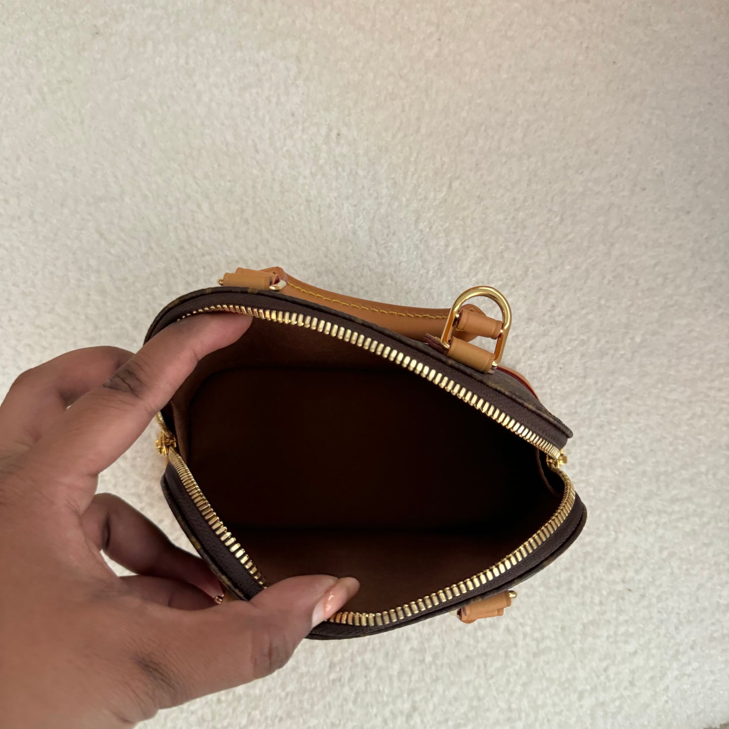 LOUIS VUITTON Monogram Nano Alma