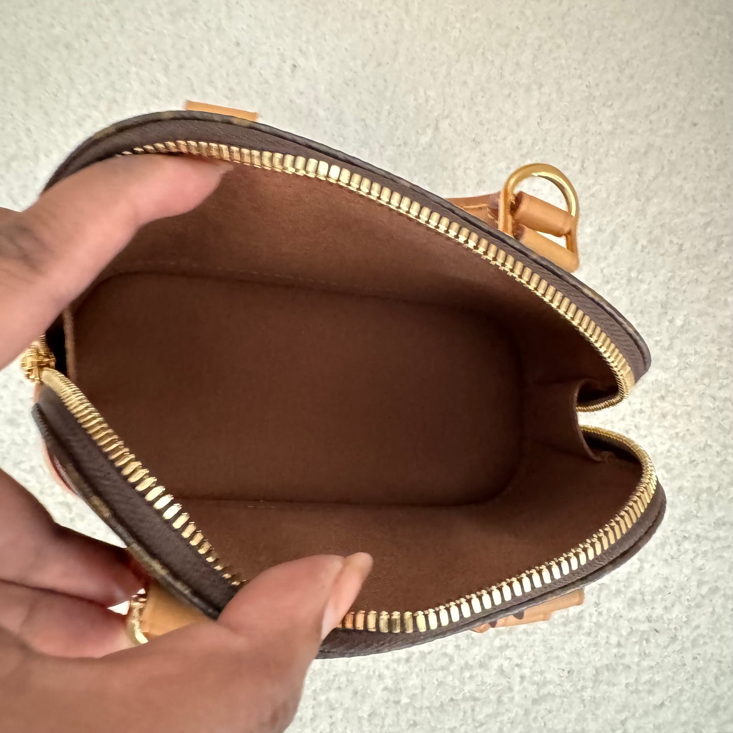 LOUIS VUITTON Monogram Nano Alma