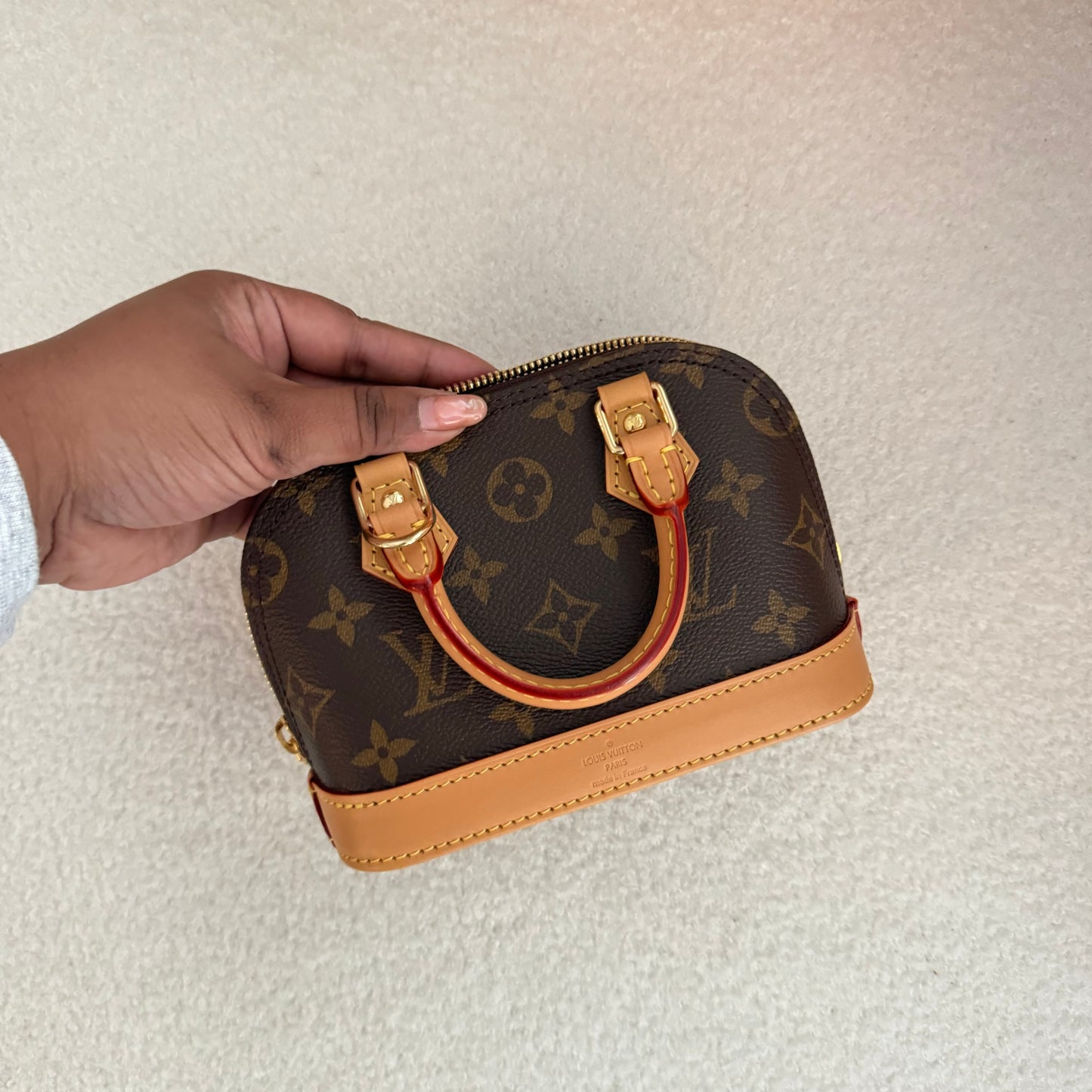 LOUIS VUITTON Monogram Nano Alma