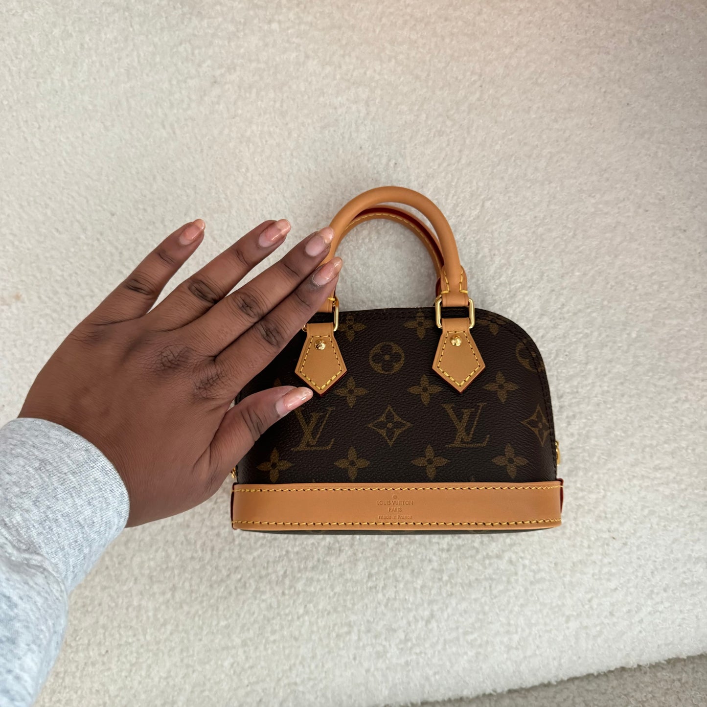 LOUIS VUITTON Monogram Nano Alma