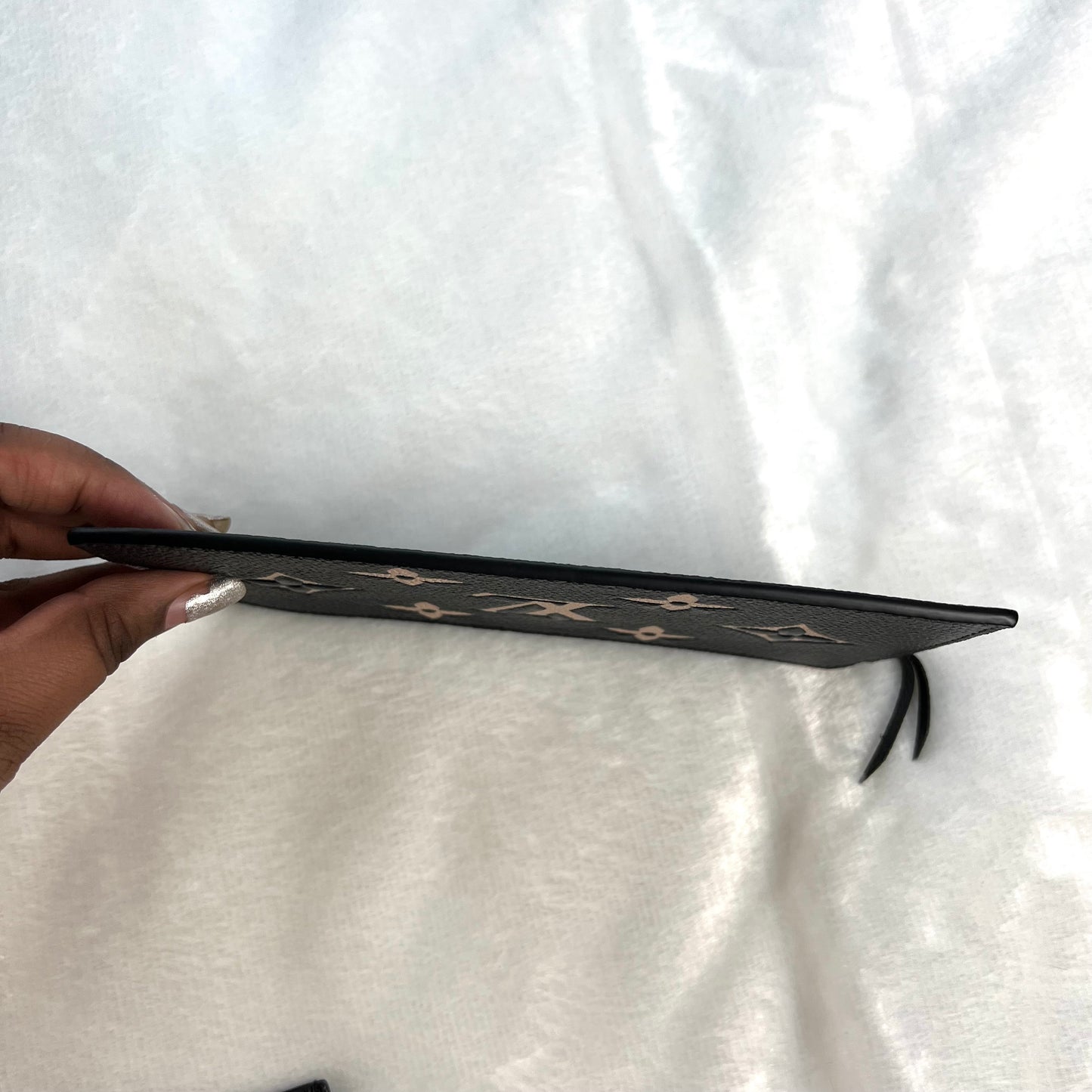 LOUIS VUITTON Black Bicolor Felice Pochette Inserts Only