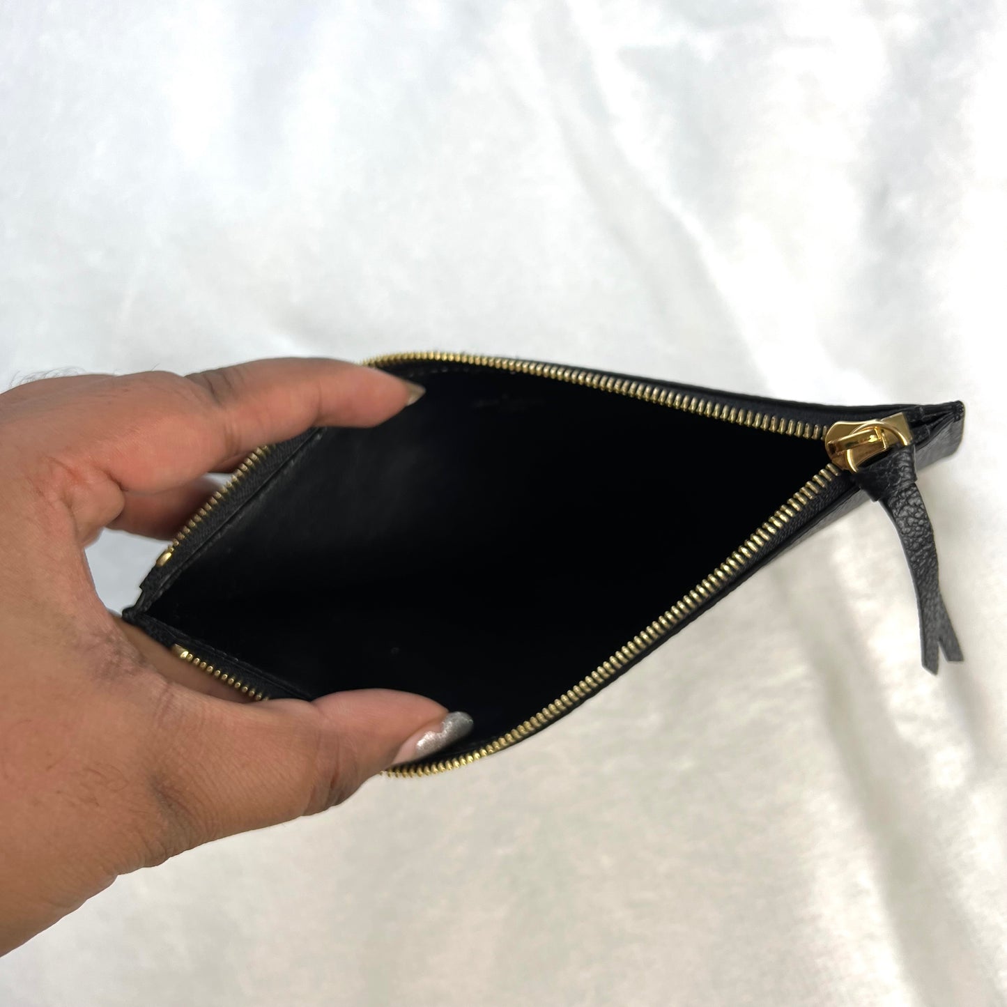 LOUIS VUITTON Black Bicolor Felice Pochette Inserts Only