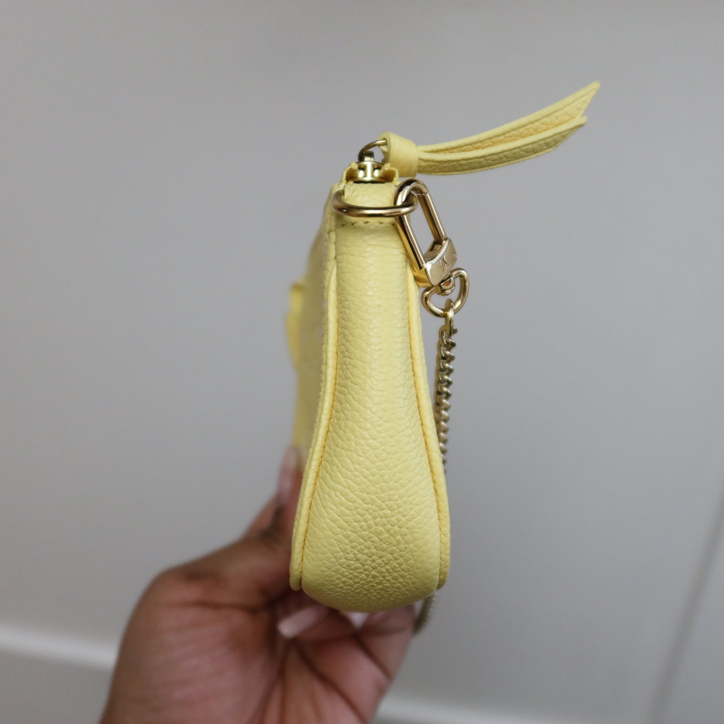 LOUIS VUITTON Empreinte Yellow Mini Pochette