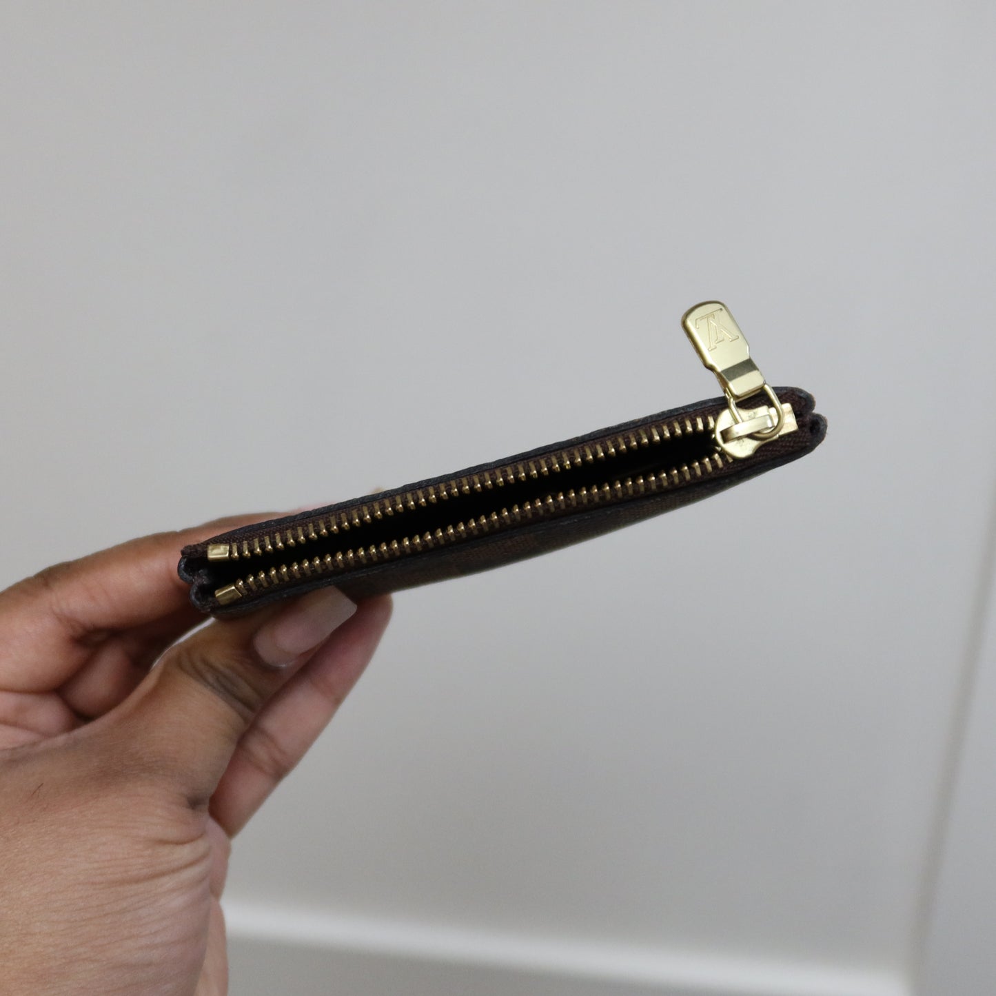 LOUIS VUITTON Damier Ebene Key Cles