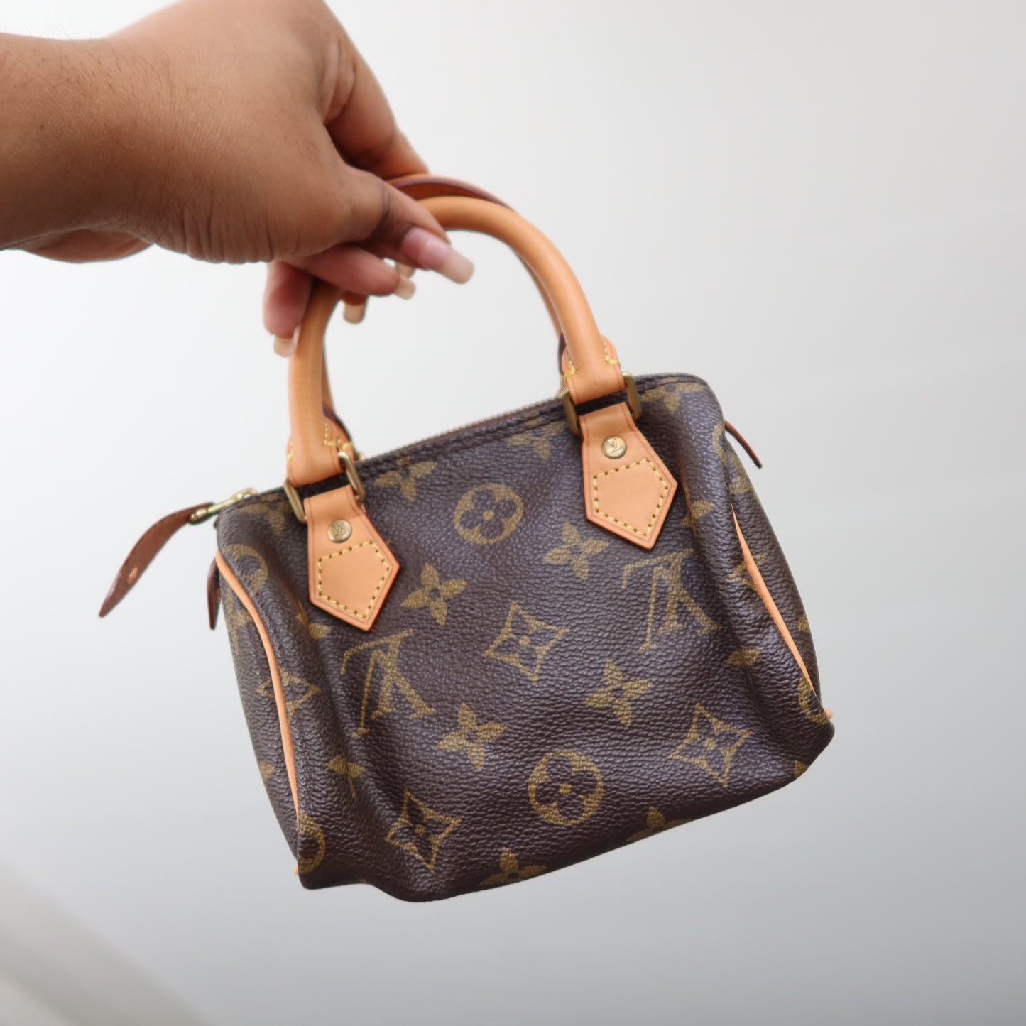 LOUIS VUITTON Vintage Monogram Nano Speedy