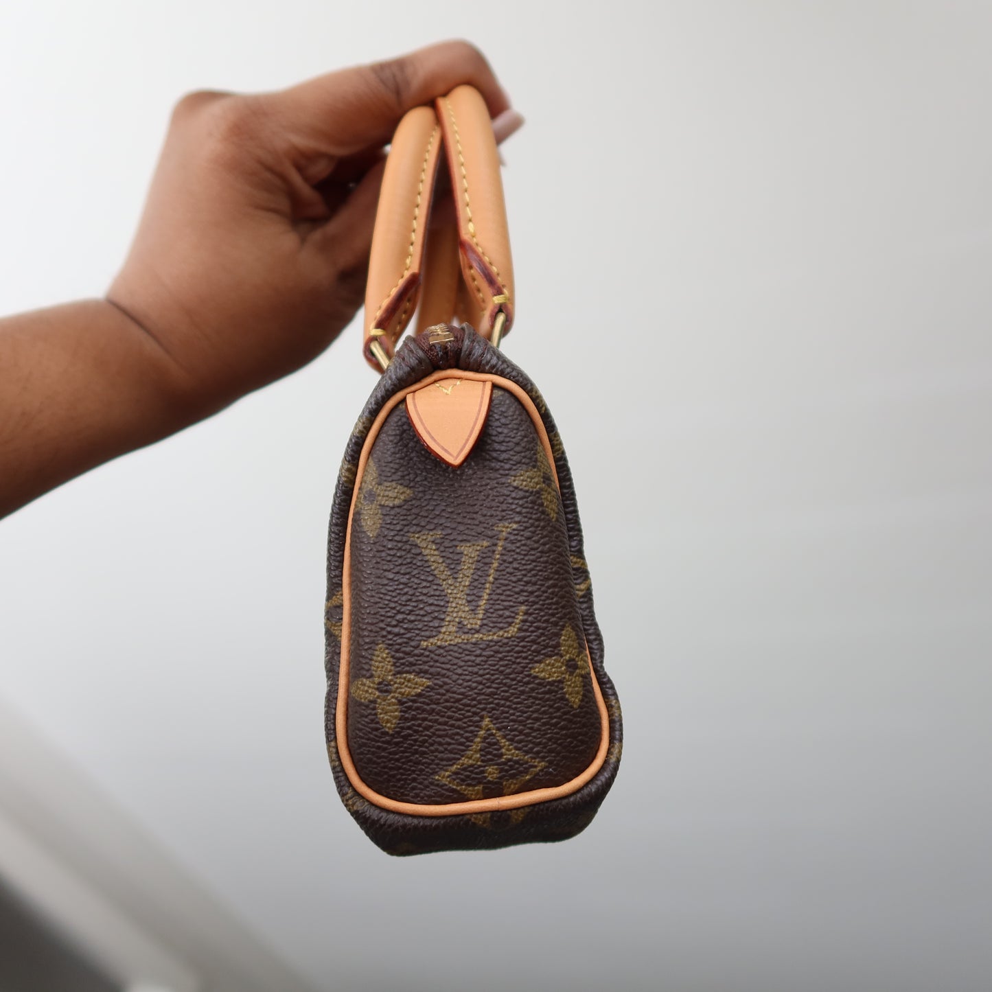 LOUIS VUITTON Vintage Monogram Nano Speedy