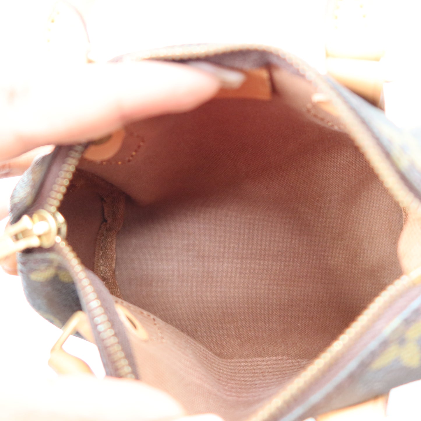 LOUIS VUITTON Vintage Monogram Nano Speedy