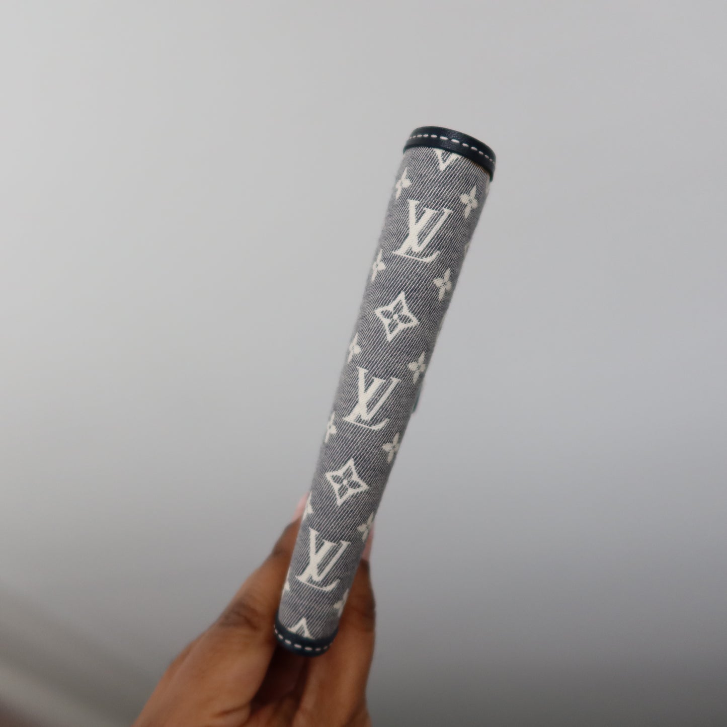 LOUIS VUITTON Mini Lin Navy Agenda MM