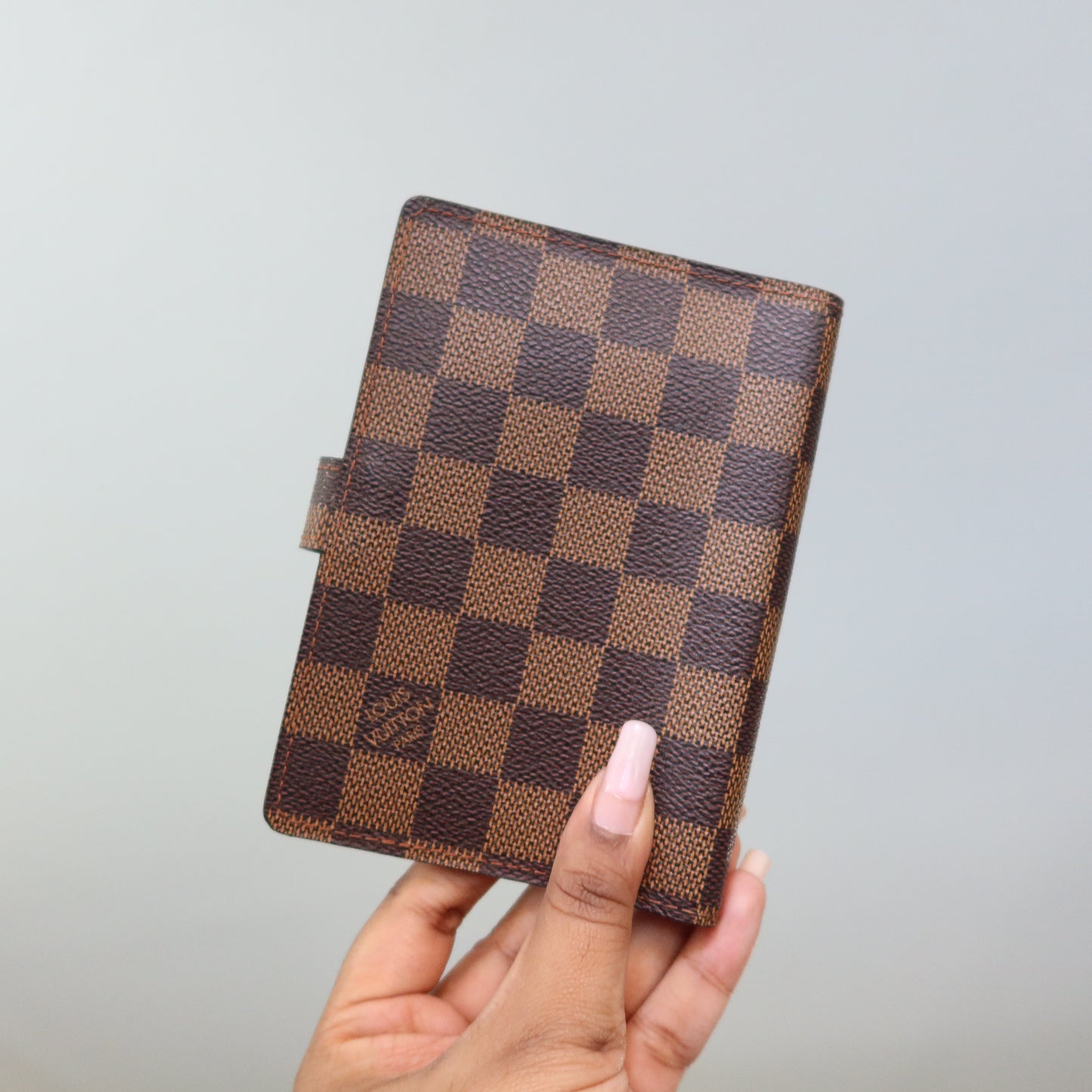 LOUIS VUITTON Damier Ebene Agenda PM