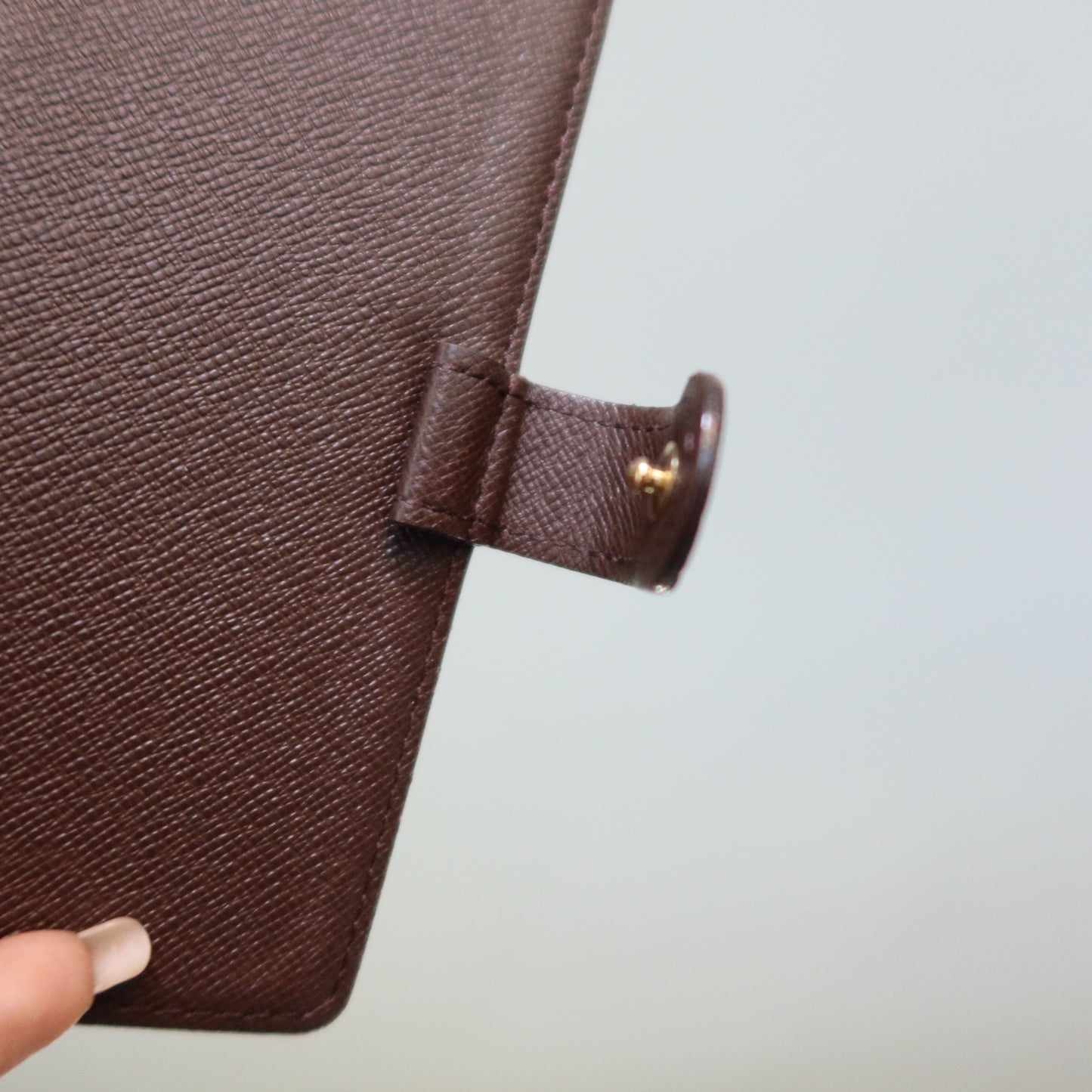 LOUIS VUITTON Damier Ebene Agenda PM